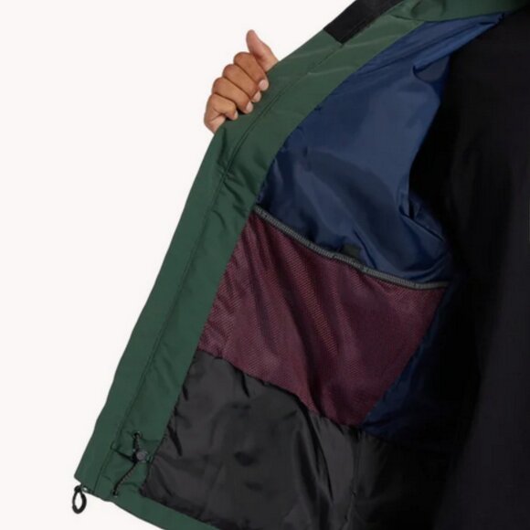 DC Men's 10K Shell Snowboard Jackets Green M - Picture 13 of 15